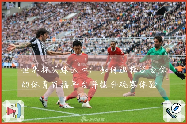 世界杯买球入口：如何选择适合你的体育直播平台并提升观赛体验