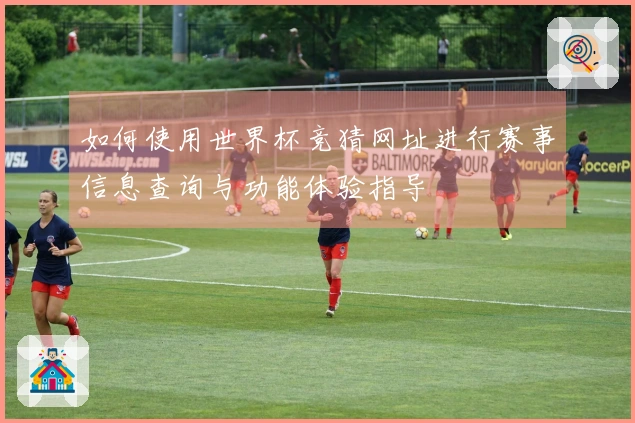 如何使用世界杯竞猜网址进行赛事信息查询与功能体验指导